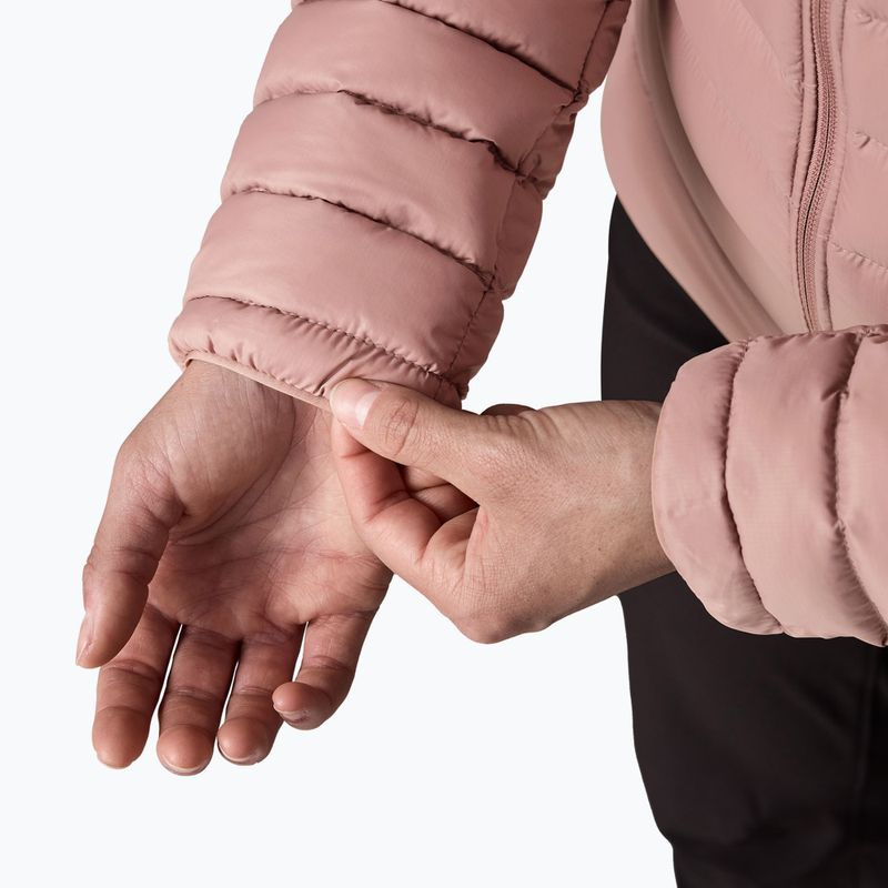 Dámská péřová bunda Patagonia Down Sweater Hoody moonrise taupe 9