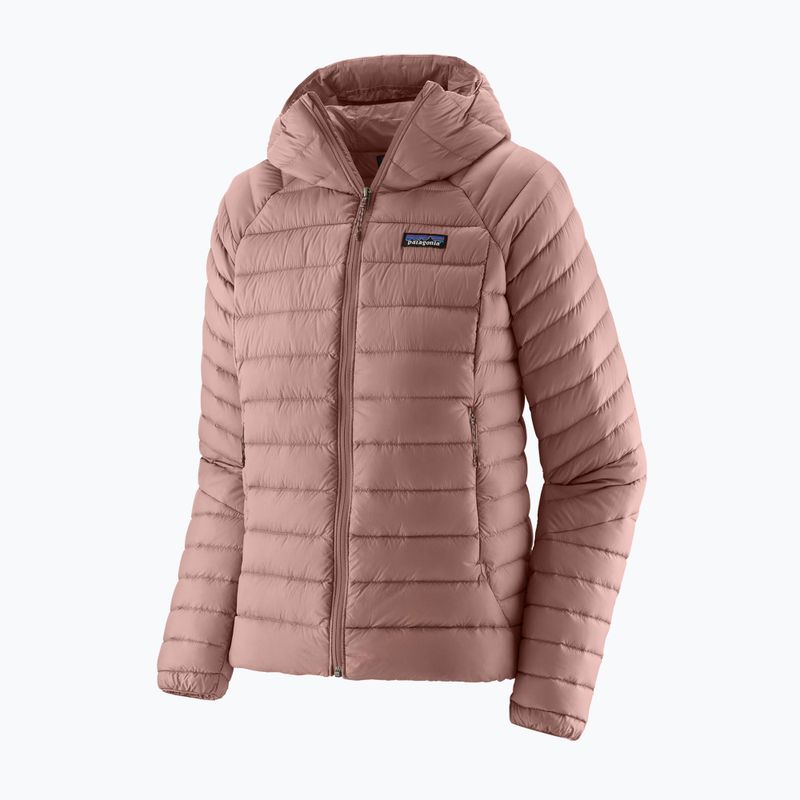 Dámská péřová bunda Patagonia Down Sweater Hoody moonrise taupe 11
