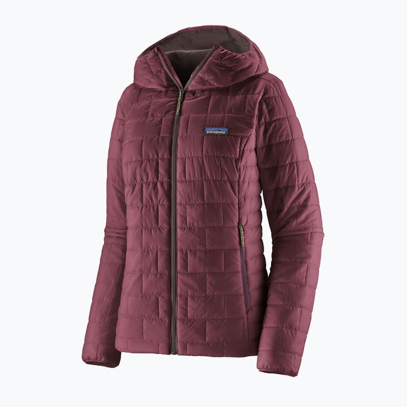 Dámská zateplená bunda Patagonia Nano Puff Hoody berry fig 9