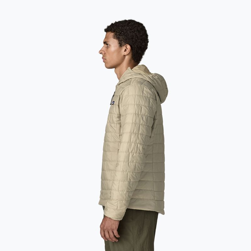 Pánská zateplená bunda Patagonia Nano Puff Hoody weathered stone 3