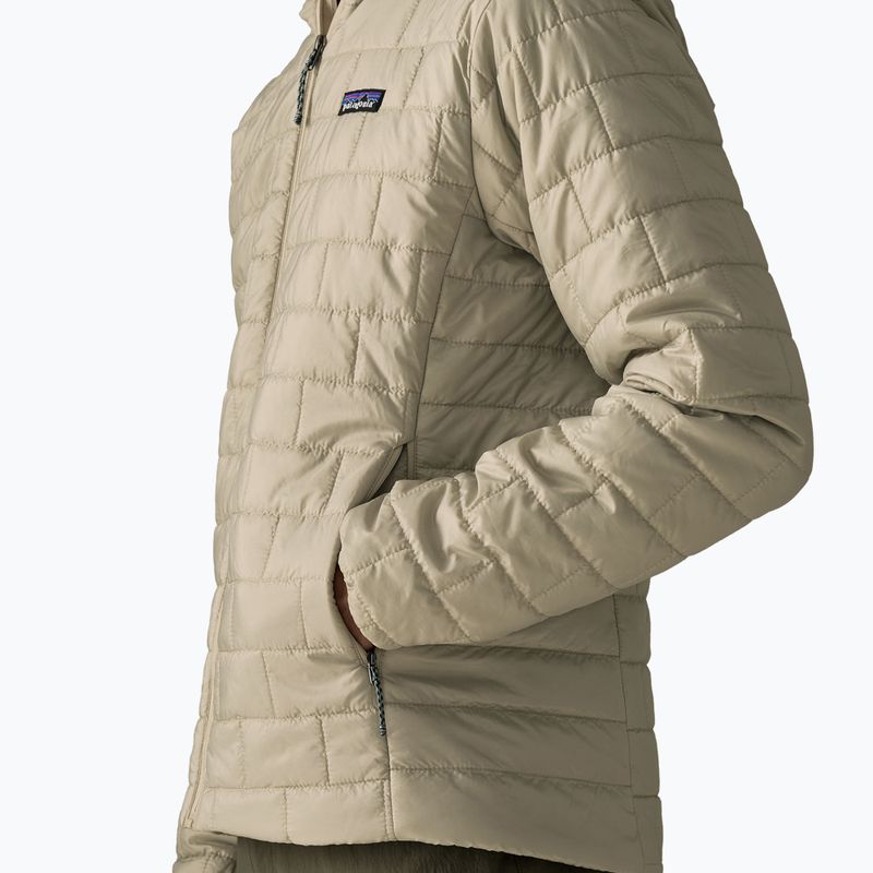 Pánská zateplená bunda Patagonia Nano Puff Hoody weathered stone 6