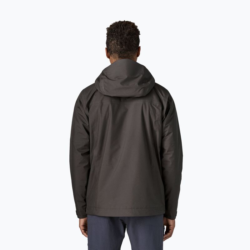 Pánská nepromokavá bunda Patagonia Insulated Boulder Fork Rain black 2