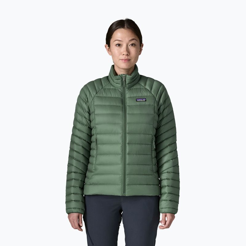 Dámská péřová bunda Patagonia Down Sweater canopy green