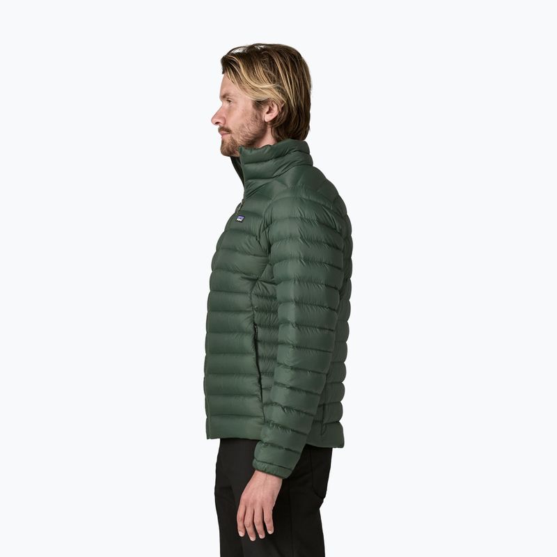 Pánská péřová bunda Patagonia Down Sweater treeline green 4