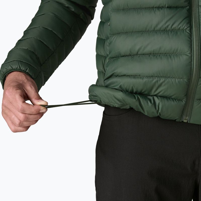 Pánská péřová bunda Patagonia Down Sweater treeline green 8