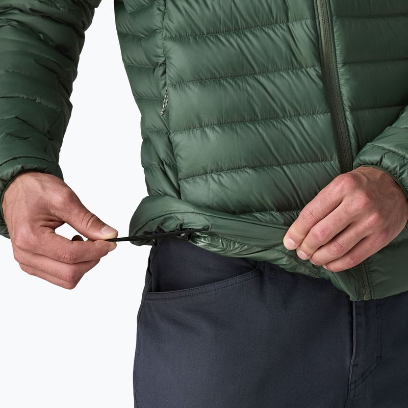Pánská péřová bunda Patagonia Down Sweater Hoody treeline green 7