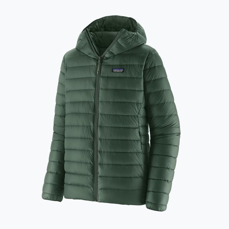 Pánská péřová bunda Patagonia Down Sweater Hoody treeline green 10