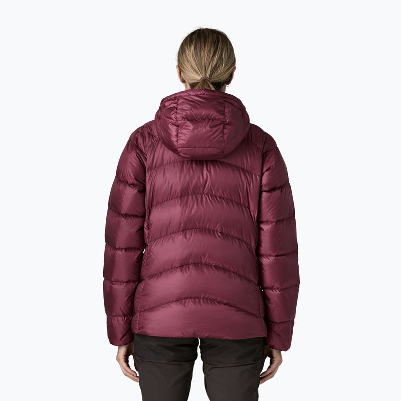 Dámská péřová bunda Patagonia Durable Down Hoody berry fig 2