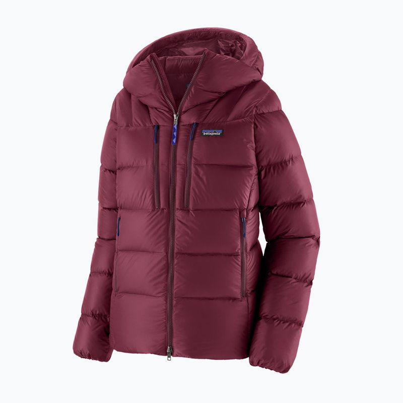 Dámská péřová bunda Patagonia Durable Down Hoody berry fig 4