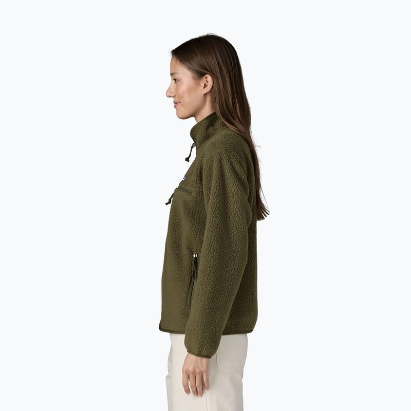 Dámská fleecová mikina Patagonia Retro Pile basin green 3