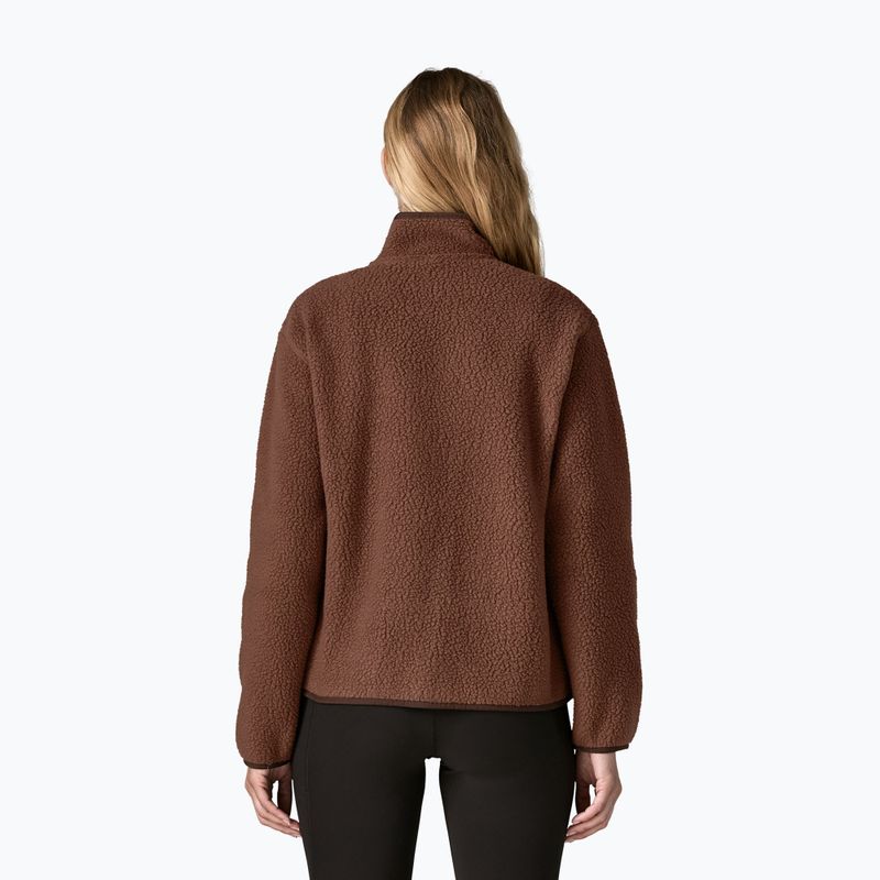 Dámská fleecová mikina Patagonia Retro Pile Marsupial berm brown 2