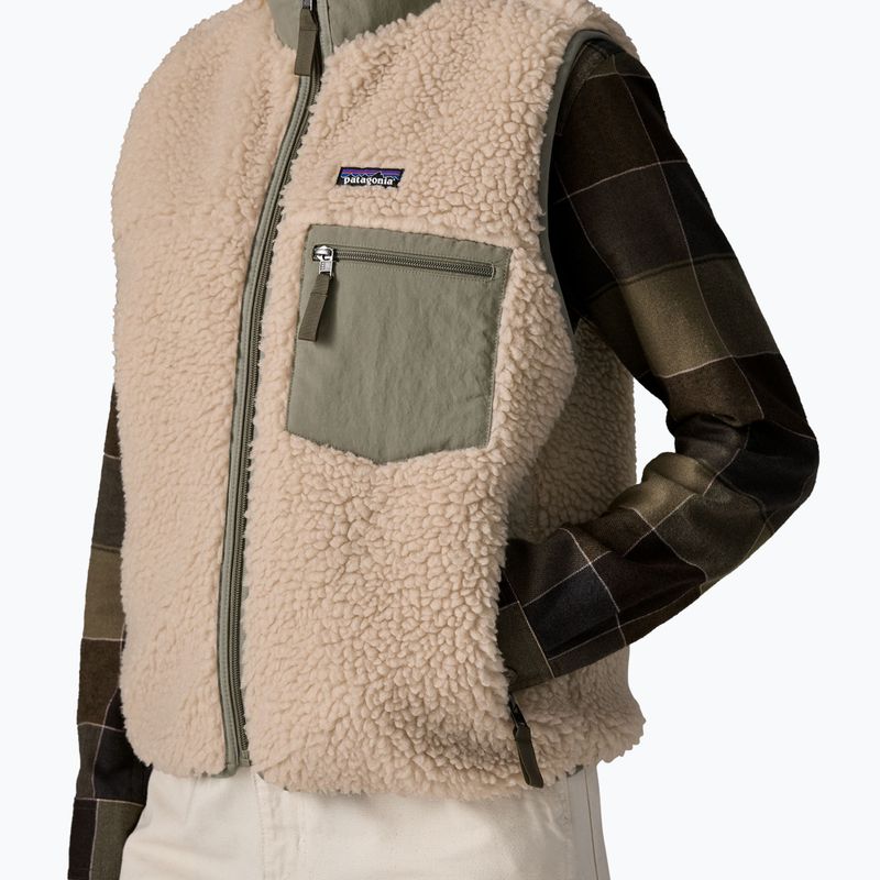 Dámská vesta Patagonia Classic Retro-X dark natural w/river rock green 4