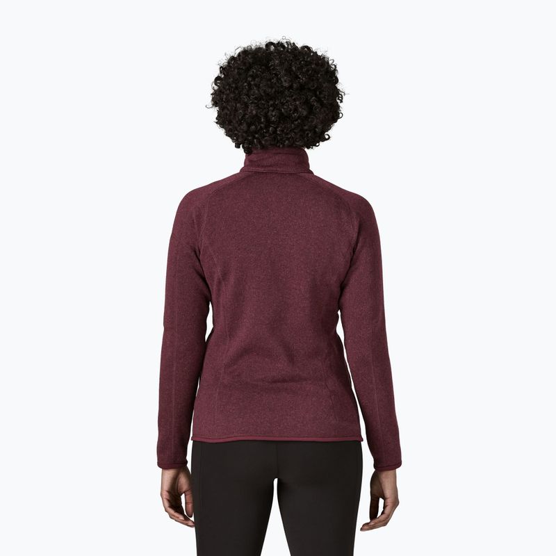 Dámská trekingová mikina Patagonia Better Sweater berry fig 2