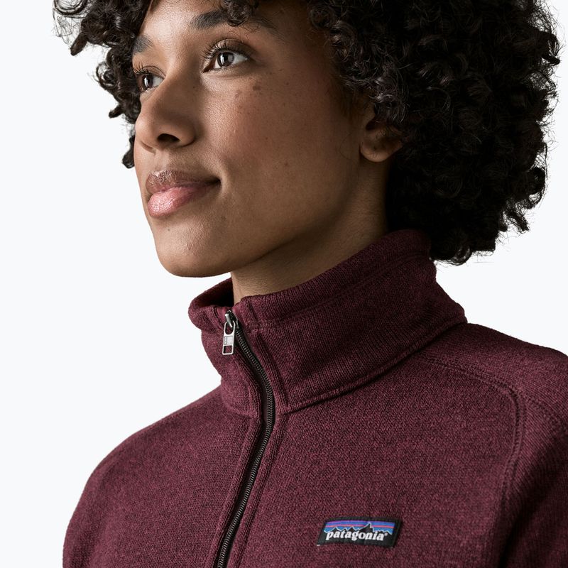 Dámská trekingová mikina Patagonia Better Sweater berry fig 6