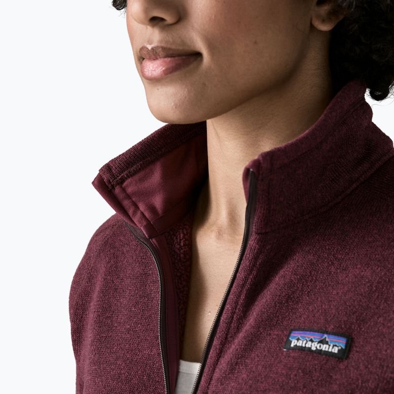 Dámská trekingová mikina Patagonia Better Sweater berry fig 7