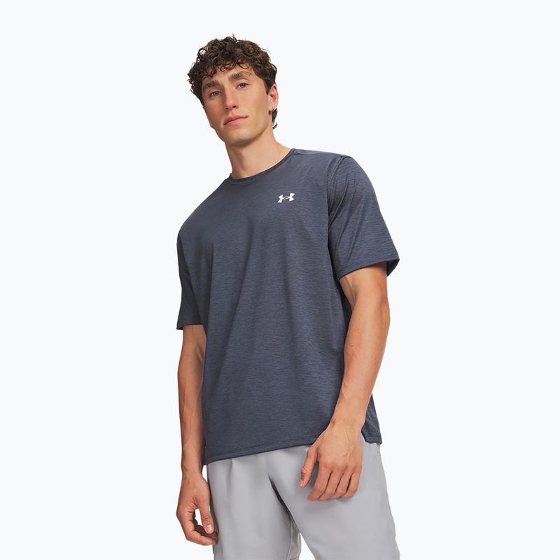 Pánské tréninkové tričko Under Armour Tech Vent midnight navy/white