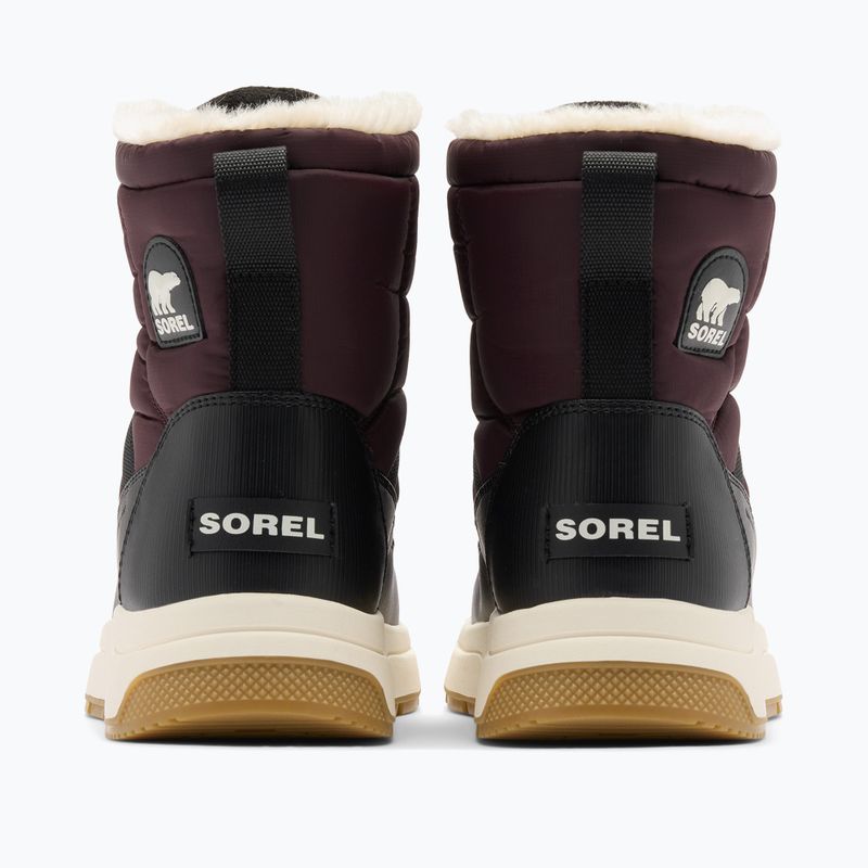 Dámské sněhule Sorel Whitney III Mid Wp red lodge/black 5