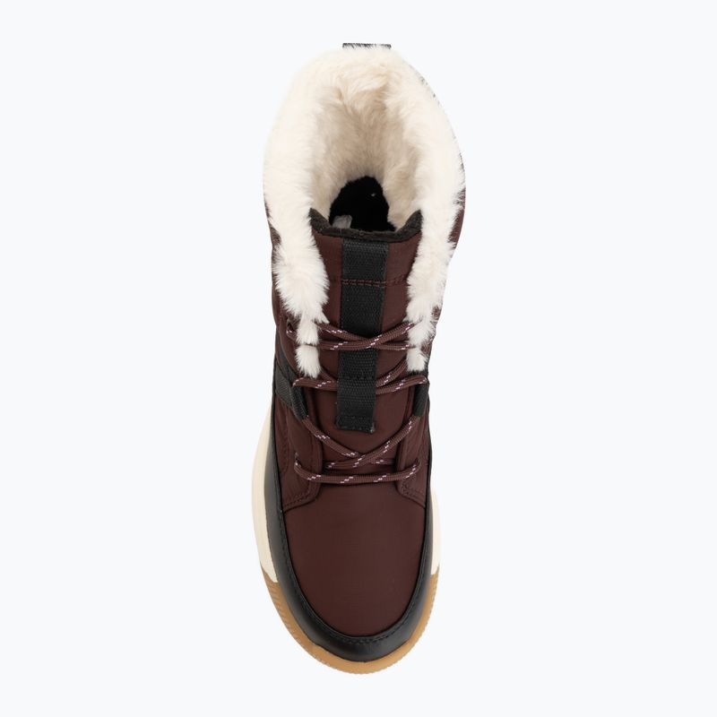 Dámské sněhule Sorel Whitney III Mid Wp red lodge/black 5