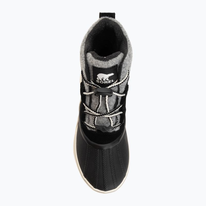 Dětské sněhule Sorel Out N About IV Chillz Waterproof black/chalk 5