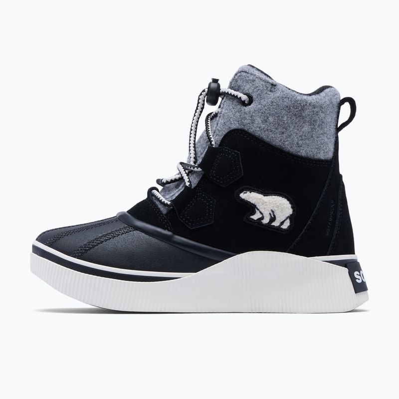 Dětské sněhule Sorel Out N About IV Chillz Waterproof black/chalk 3
