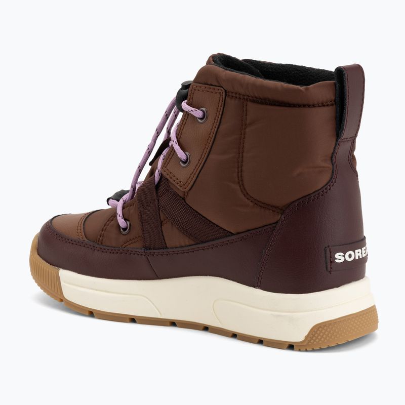 Dětské sněhule Sorel Whitney III Mid Wp dark auburn/red 3