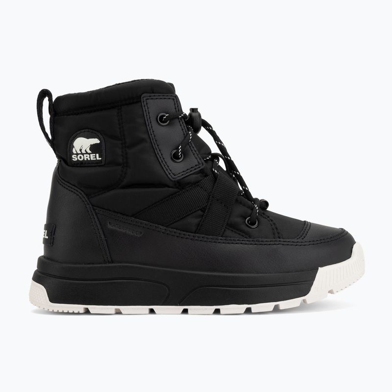 Dětské sněhule Sorel Whitney III Mid Wp black/black 2