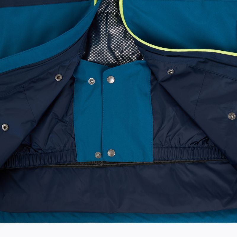 Pánská lyžařská bunda Columbia Iceberg Point II phoenix blue/collegiate navy 7