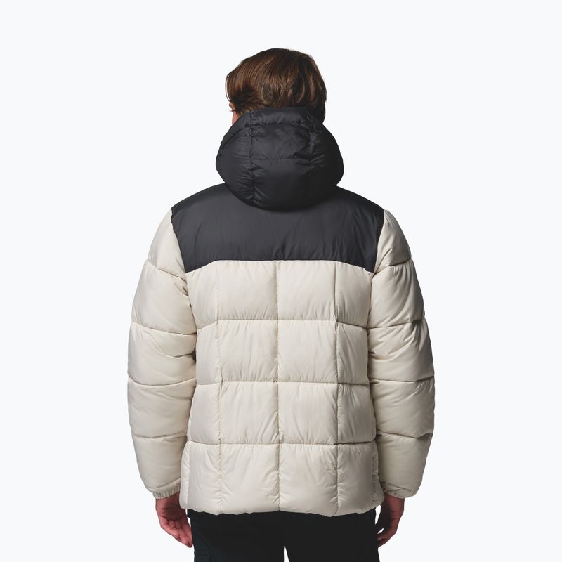 Pánská zateplená bunda Columbia Puffect IV Hooded dark stone/shark 3