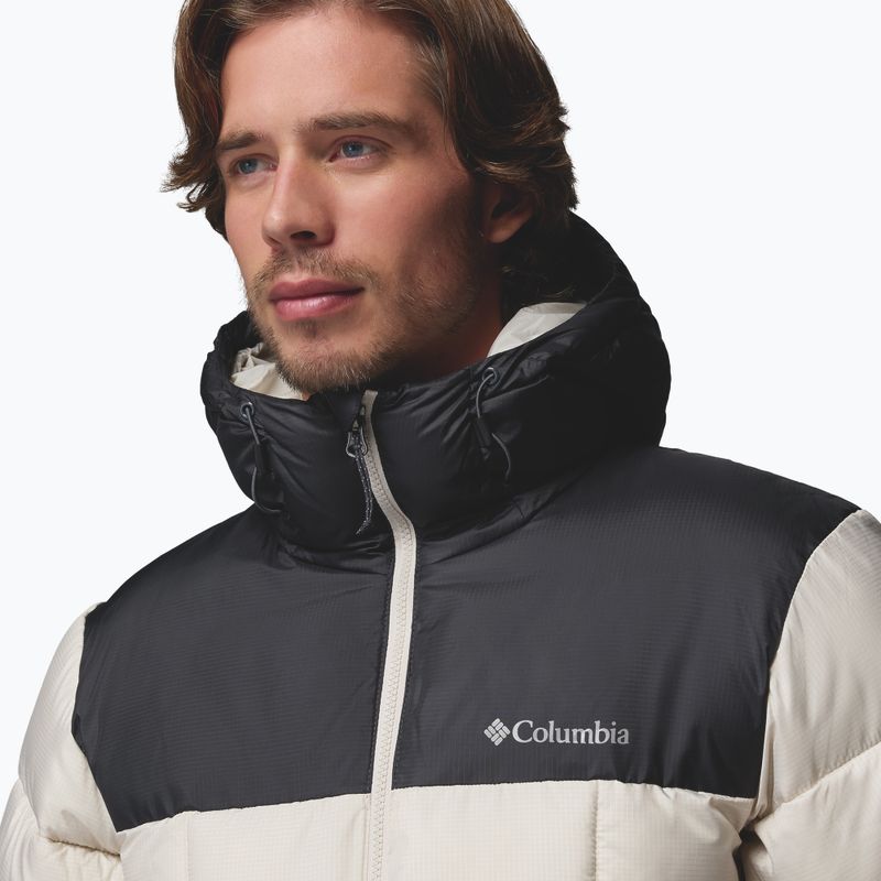 Pánská zateplená bunda Columbia Puffect IV Hooded dark stone/shark 8