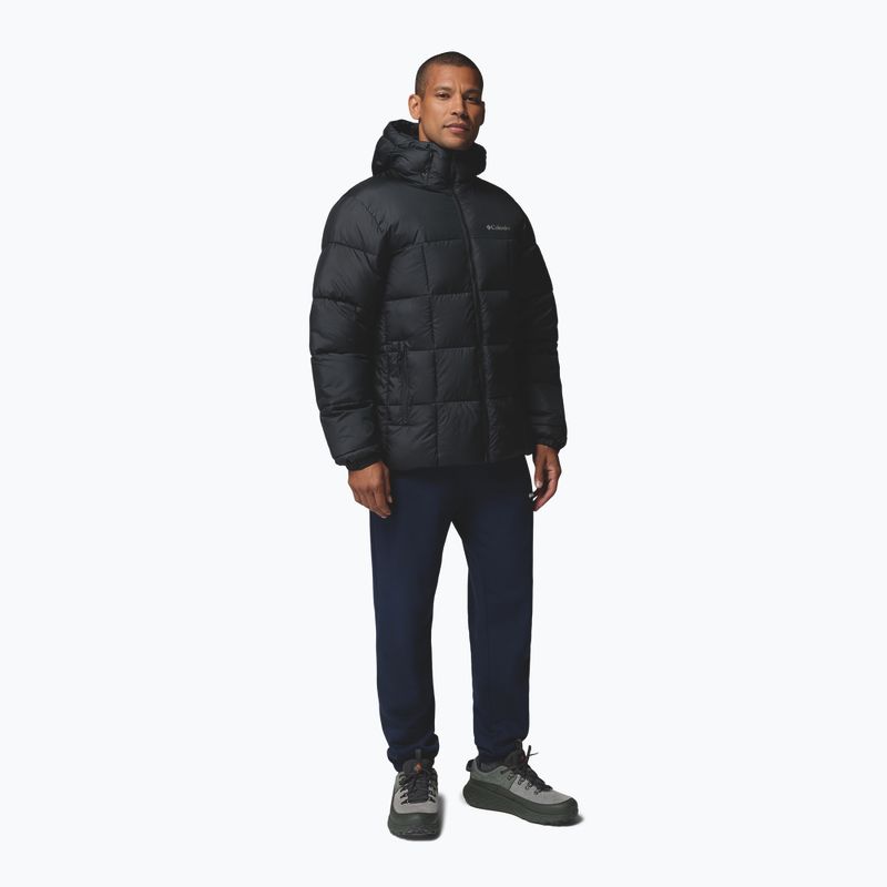Pánská zateplená bunda Columbia Puffect IV Hooded black 2