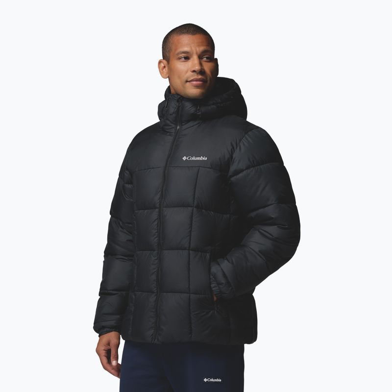 Pánská zateplená bunda Columbia Puffect IV Hooded black 4