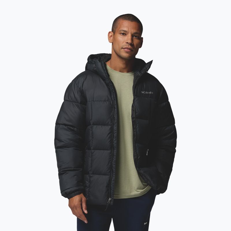 Pánská zateplená bunda Columbia Puffect IV Hooded black 5