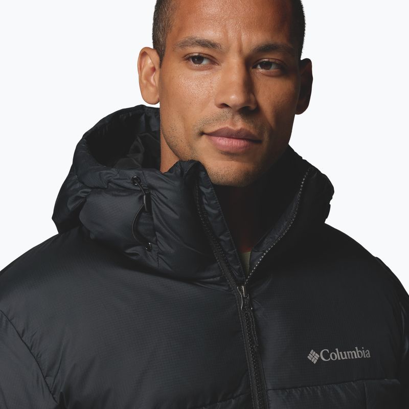 Pánská zateplená bunda Columbia Puffect IV Hooded black 7