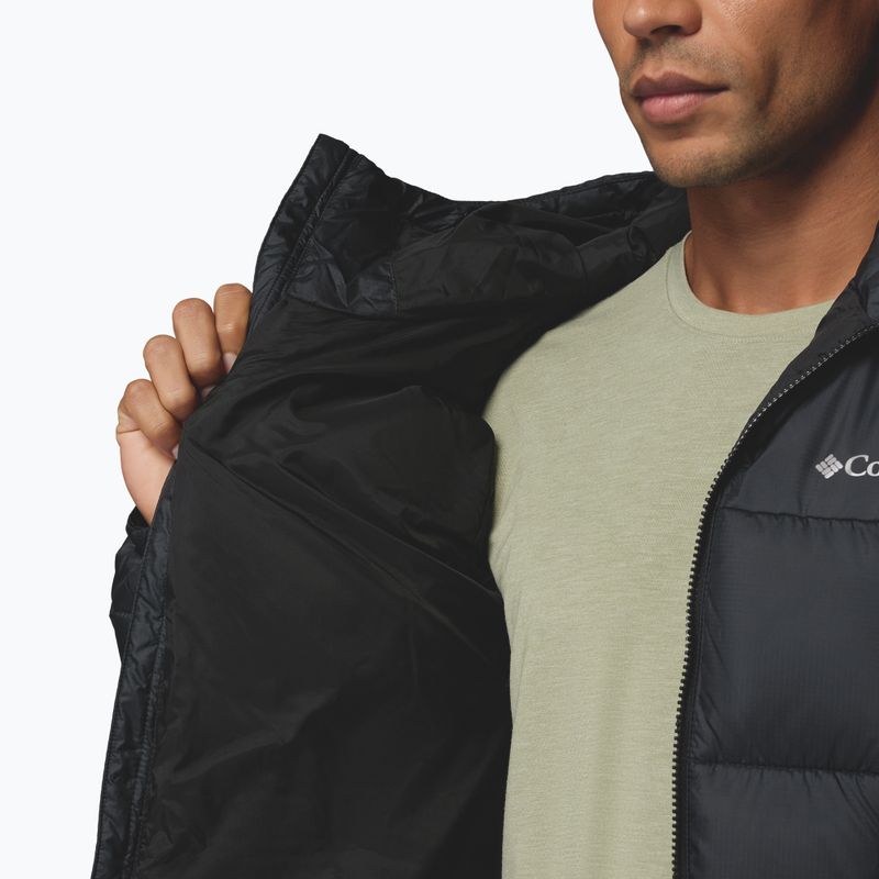 Pánská zateplená bunda Columbia Puffect IV Hooded black 8