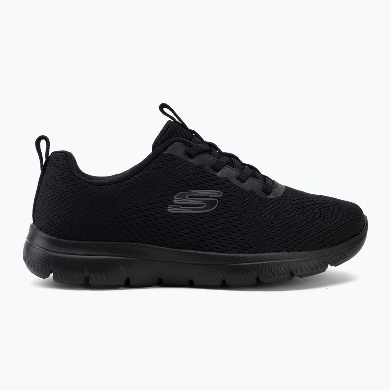 Dámské boty SKECHERS Summits Fresh Vision black 2