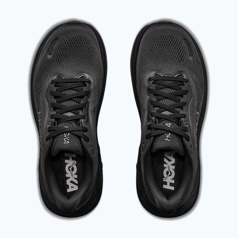 Dámská běžecká mikina HOKA Clifton 11 Wide black/black 8