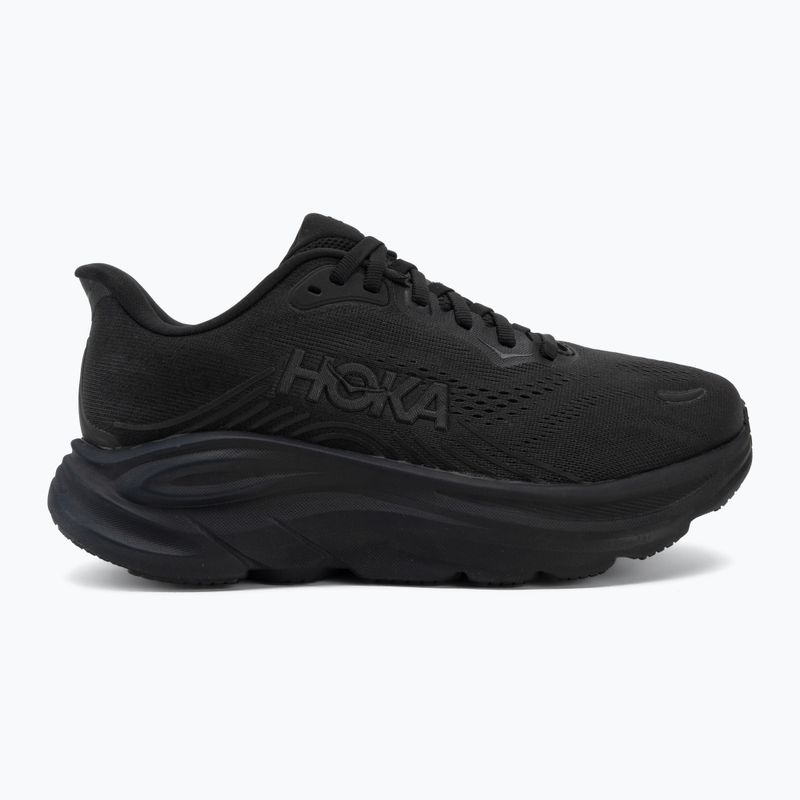 Dámská běžecká mikina HOKA Clifton 11 Wide black/black 2