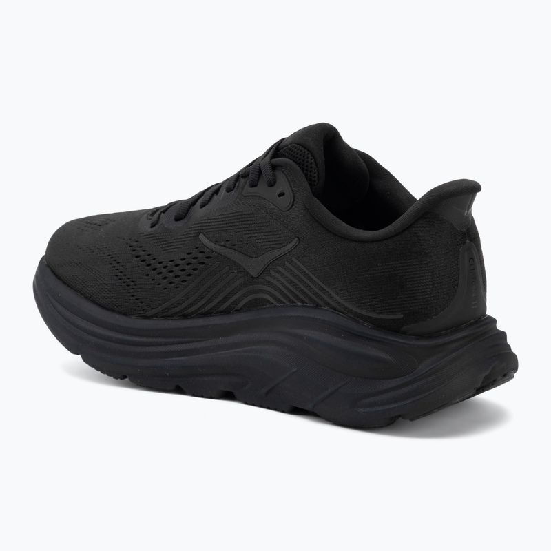Dámská běžecká mikina HOKA Clifton 11 Wide black/black 3