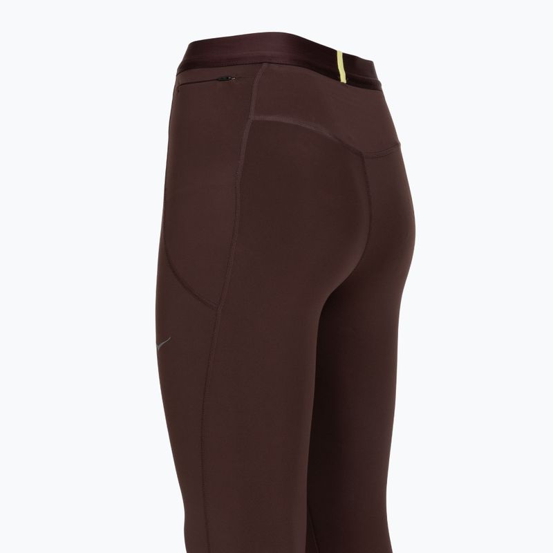 Dámské běžecké legíny HOKA Novafly Run Tight 25" deep mauve 3