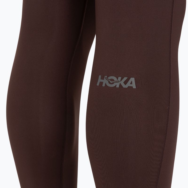 Dámské běžecké legíny HOKA Novafly Run Tight 25" deep mauve 4