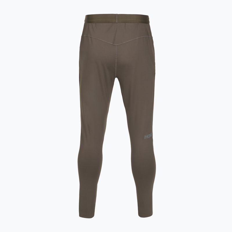 Pánské běžecké kalhoty HOKA Novafly Run Pant cliff grey 2