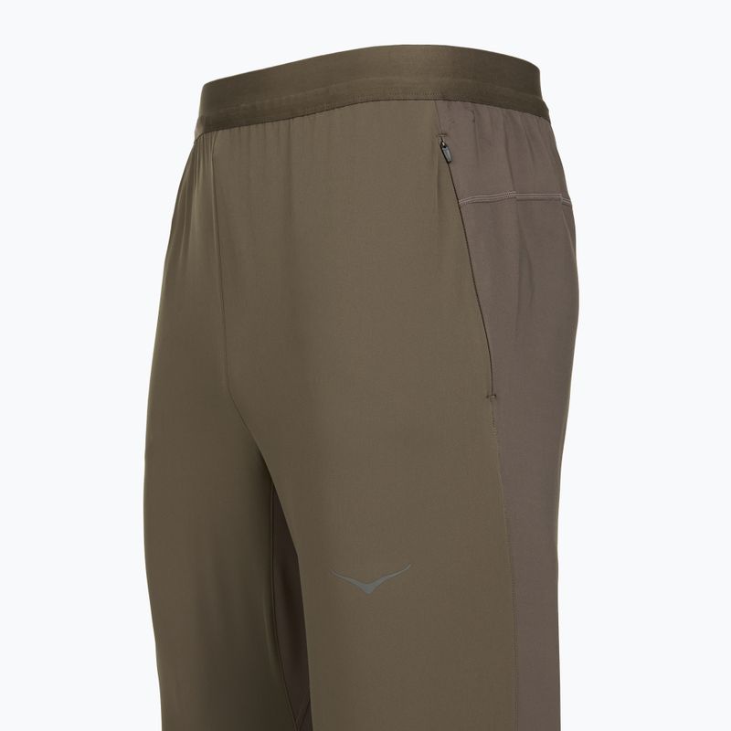 Pánské běžecké kalhoty HOKA Novafly Run Pant cliff grey 3