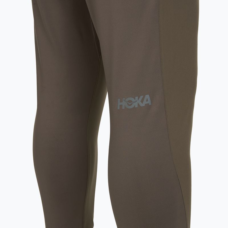 Pánské běžecké kalhoty HOKA Novafly Run Pant cliff grey 4