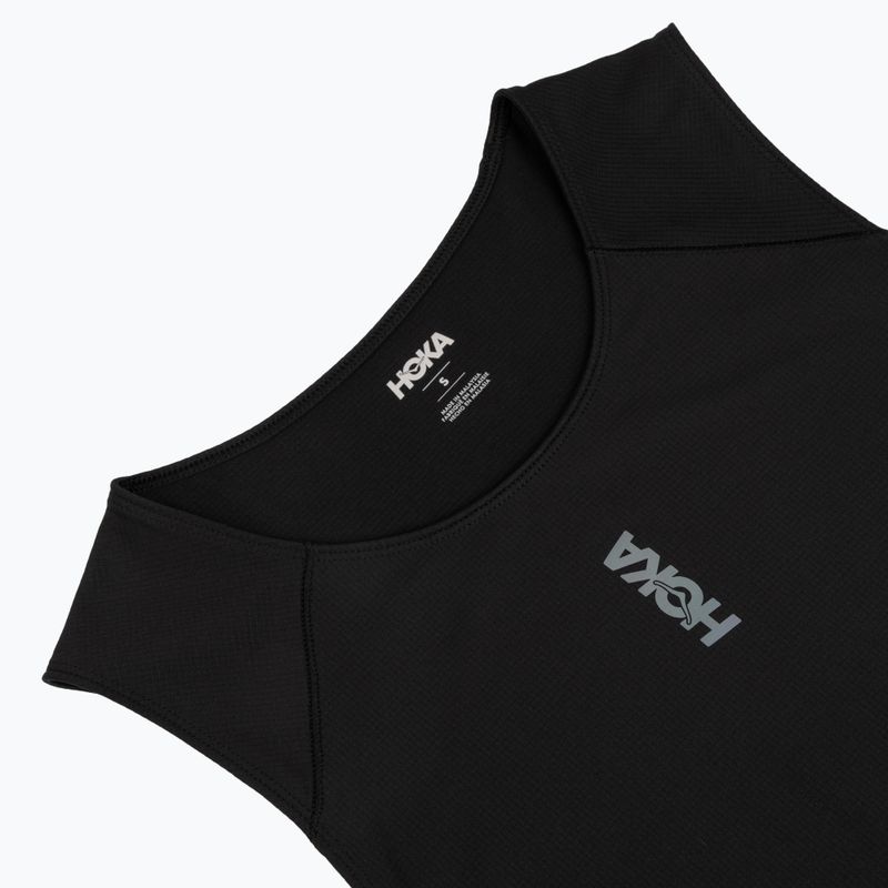 Pánské běžecké tričko HOKA EveryRun Tank black 3