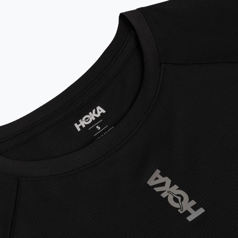 Pánské běžecké tričko HOKA EveryRun Short Sleeve black 3