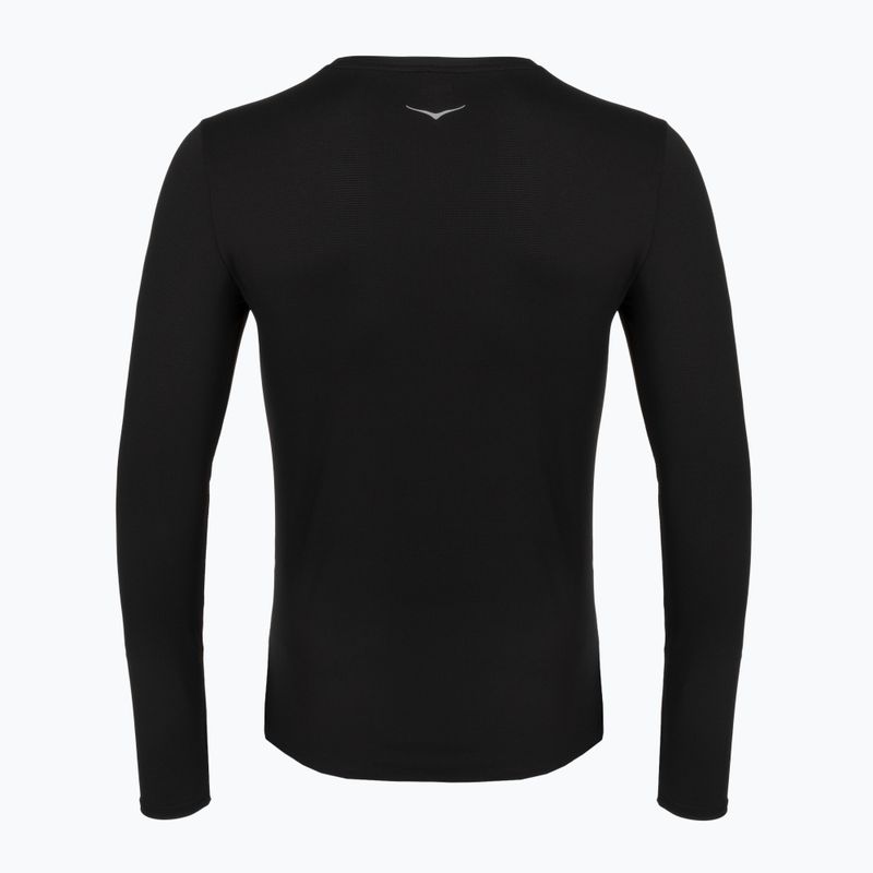 Pánské běžecké tričko Longsleeve HOKA EveryRun Long Sleeve black 2