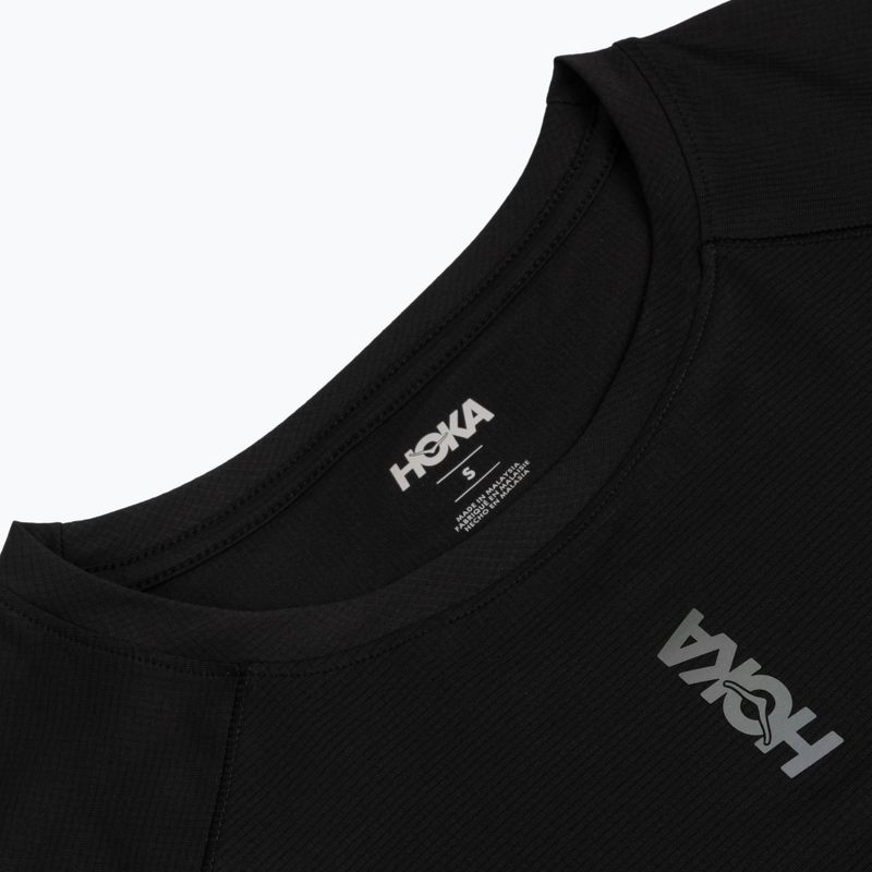 Pánské běžecké tričko Longsleeve HOKA EveryRun Long Sleeve black 3