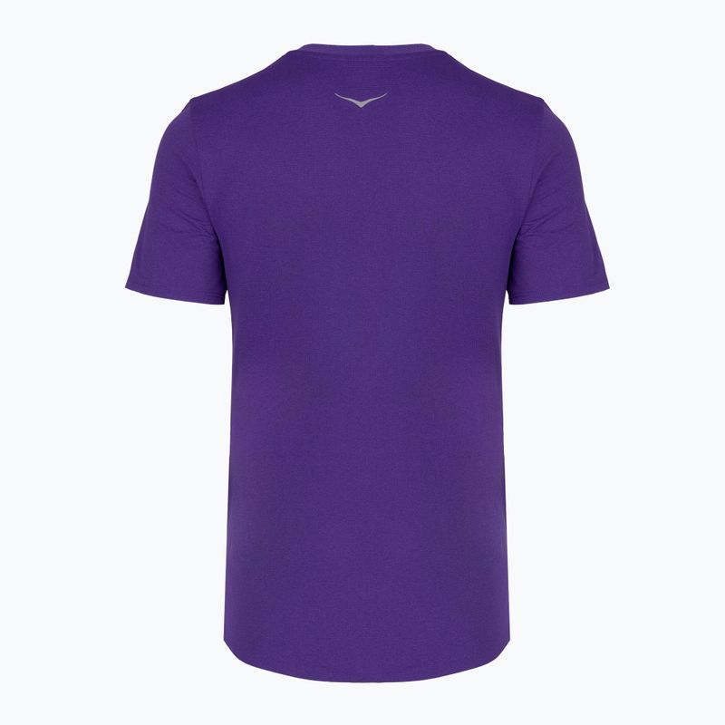 Dámské běžecké tričko HOKA EveryRun Short Sleeve cosmic purple 2
