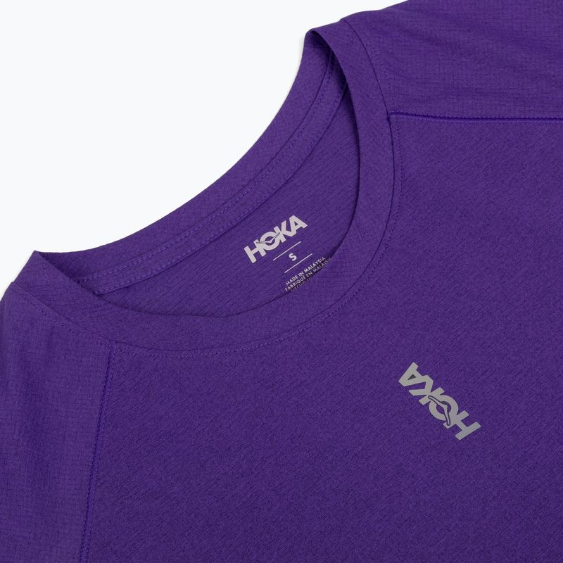 Dámské běžecké tričko HOKA EveryRun Short Sleeve cosmic purple 3