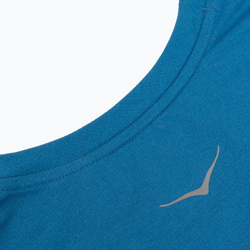 Dámské běžecké tričko HOKA EveryRun Short Sleeve night glow blue 4